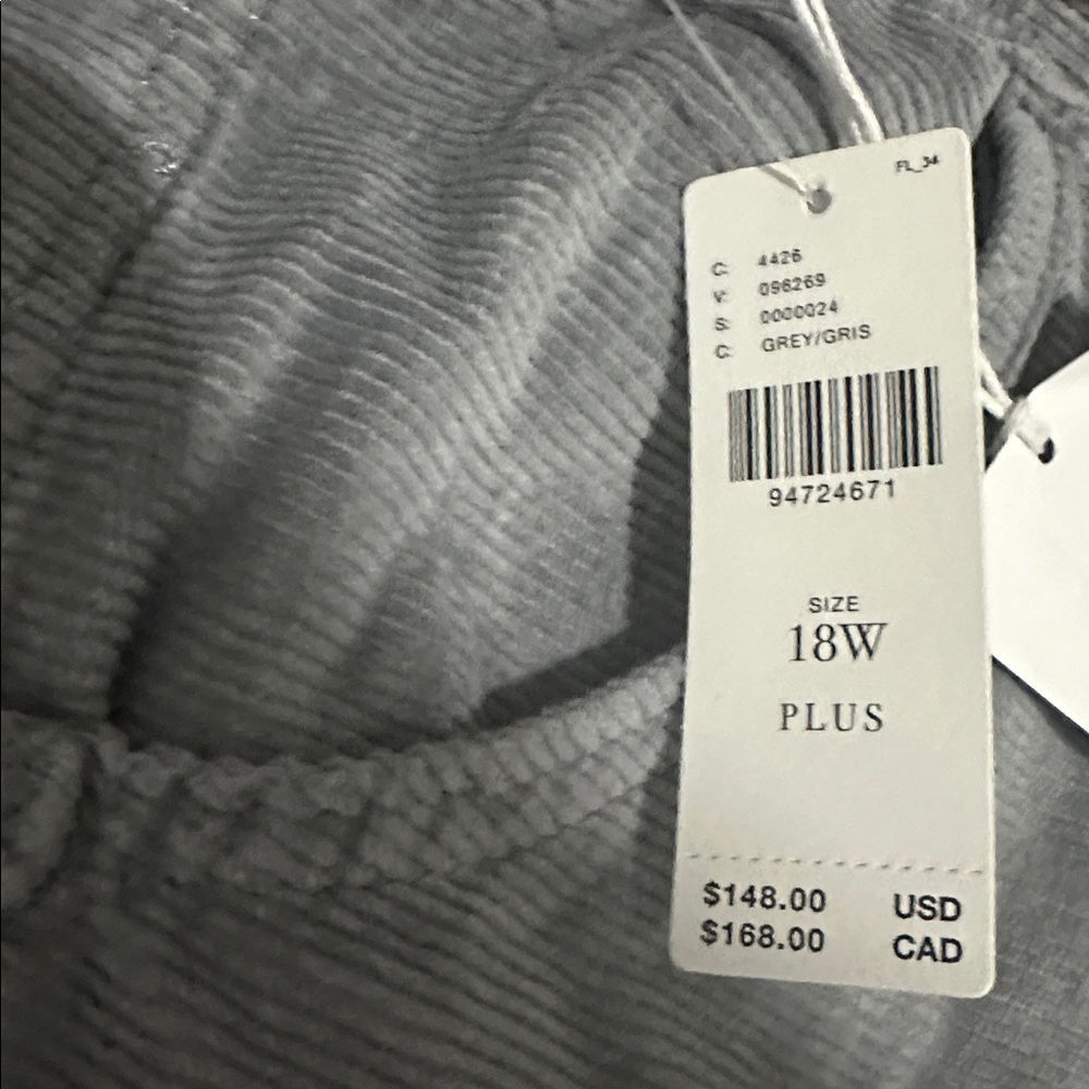 Plus size Adi Mid-Rise Frayed Relaxed Flare Jeans by Pilcro: Corduroy Edition - Picture 7 of 7